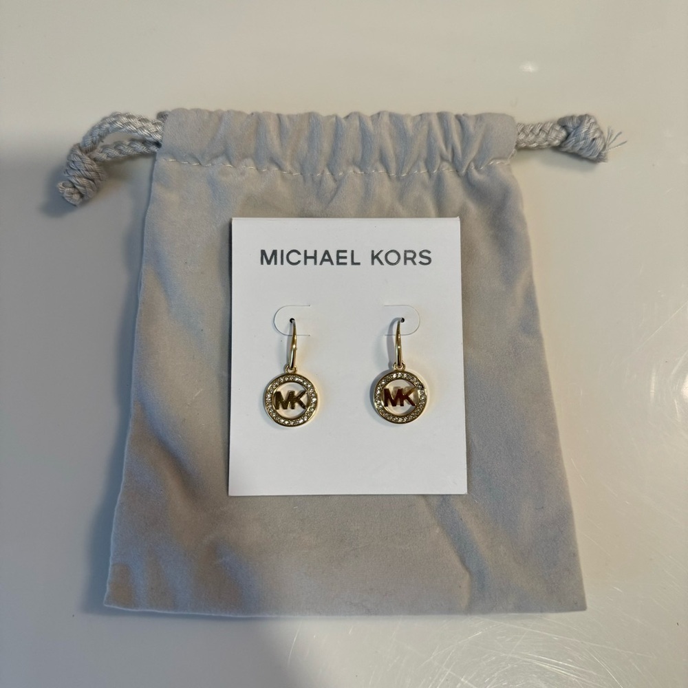 Michael Kors dangle earrings